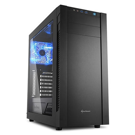 Kućište SHARKOON gaming, S25-W window, ventilator 3x 120mm, ATX, 2xUSB3.0