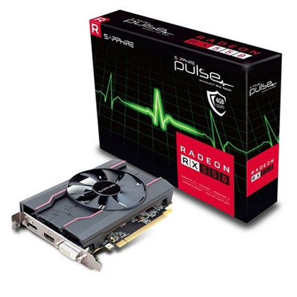 SAPPHIRE PULSE RADEON RX 550 4G GDDR5 HDMI/DVI-D/DP OC (UEFI) LITE, 11268-01-20G