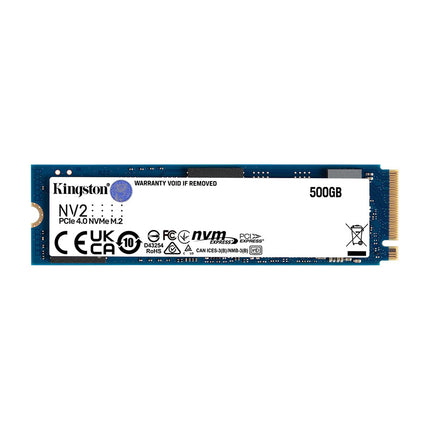 SSD Kingston SNV2S/500G 500GB NV2 NVMe PCIe Gen 4.0x4 R/W 3500/2100MB/s