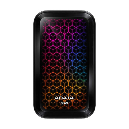 SSD EXT ADATA RGB SE770G 512GB USB3.2 Read Up to 1000MB/s Write Up to 800MB/s