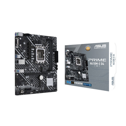 ASUS MB PRIME H610M-E D4-CSM Intel H610;LGA 1700;2xDDR4 VGA,HDMI,DP;micro ATX