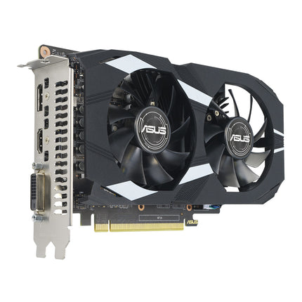 ASUS VGA DUAL-GTX1650-O4GD6-P-EVO NVIDIA GeForce GTX 1650 4GB GDDR6 128bit;DVI,HDMI,DP